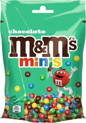 Image de m&m's 478507 Mini Schokobonbons au chocolat m&m's 135,0 g