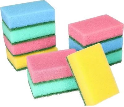 Zdjęcie produktu dla KOTARBAU® Gabka kuchenna 10 szt. Gabka do mycia naczyn