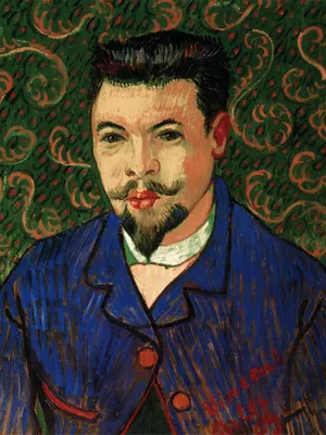 Obrázok produktu pre Vincent Van Gogh Art Print Obraz - Portrét doktora Felixa Reya, 1889 (80 x 60 cm)