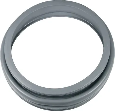 Produktbild von Türmanschette Manschette Faltenbalg grau Dichring Dichtung Waschmaschine ALTERNATIV Indesit C00111416 Whirlpool 482000022814 Tür Waschgerät Waschautomat passend Ariston Hotpoint