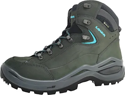 Image de Chaussures de sport Lowa RENEGADE EVO GTX MID Ws, chaussures de randonnée pour femmes, couleur gris, modèle polyvalent pour le sport et les loisirs