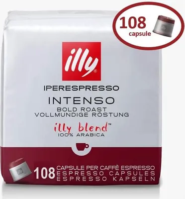 Immagine prodotto di Illy Intenso Capsule caffè Tostatura scura 108 pz