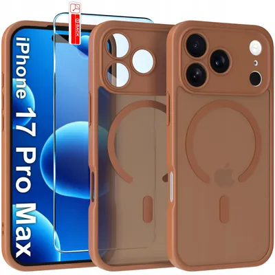 Immagine prodotto di Custodia magnetica opaca per Apple iPhone 17 Pro Max | Compatibile con MagSafe, in vetro resistente