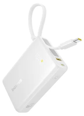 Produktbild von Baseus PicoGo Digital Display Power Bank 10000mAh 45W Weiß