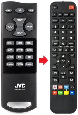 Produktbild von Fernbedienung passend für JVC RM-STHBY370A