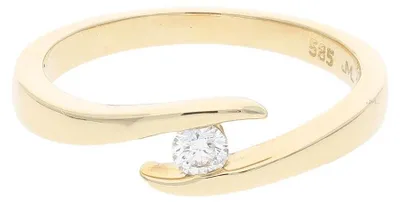 Produktbild von JuwelmaLux Ring 585 Gold mit Brillant JL10-07-0483 50