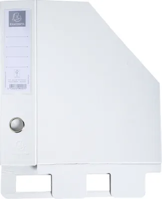 Produktbild von Exacompta 10x Stehsammler PP, Rückenbreite 70mm, 23x31cm für A4 - Weiß - 90157E