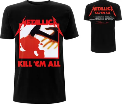 Produktbild von Metallica Kill 'Em All Tracks Black XL T-Shirt