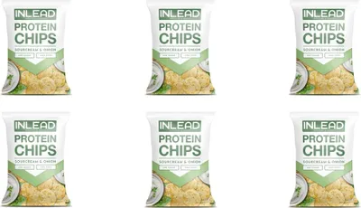 Produktbild von Inlead Protein Chips- 6x50 g Sourcream&Onion