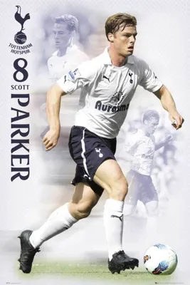 Produktbild von Fussball - Poster - Tottenham Hotspurs - Parker 11/12