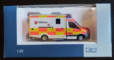 Produktbild von Rietze 76182 - 1/87 WAS RTW´18 Malteser Bamberg - Neu