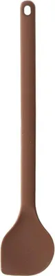 Obrázek produktu pro Orion | Kuchyňská lžíce - Hnědá - Silikonová - 28 X 5 cm - Tepelně odolná - Protiskluzová rukojeť
