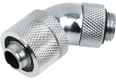 Produktbild von Anschraubtülle 45° drehbar (chrom, G1/4")