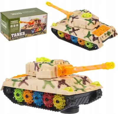 Obrázek produktu pro Tank na baterie 20 cm + světelné a zvukové efekty.