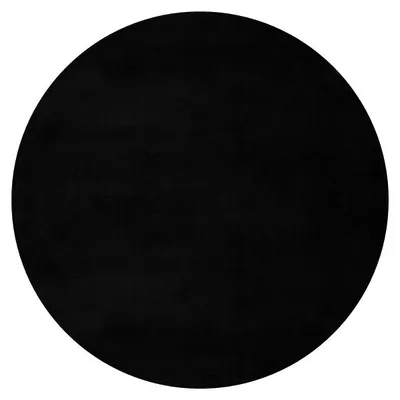 Immagine prodotto di 80x80 (diametro) Tappeto rotondo Cha Cha 535 nero