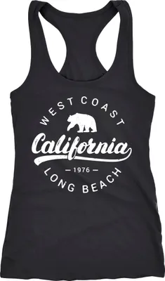 Produktbild von Damen Tank-Top California Republic Racerback Neverless® schwarz L