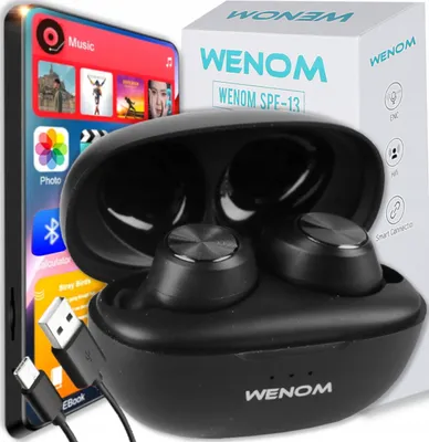 Produktbild von Kabellose Bluetooth In-Ear Kopfhörer V5.3 Wasserdicht Wenom Spe-13
