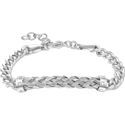Produktbild von Police PEAGB0032402 Herren Panzer-Armband Edelstahl