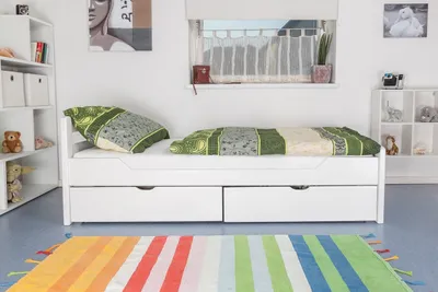 Produktbild von Einzelbett, 200cm x 90cm x 74,50cm (LxBxH)