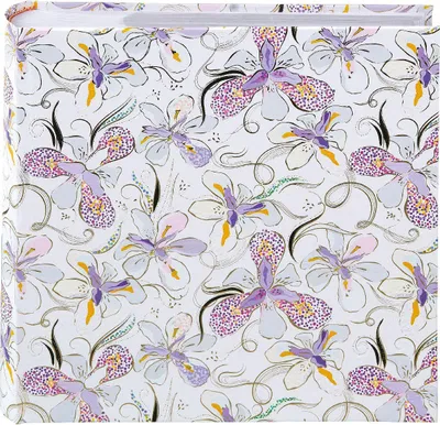 Produktbild von Goldbuch Einsteckalbum Orchid Mood White 200 Fotos 10x15 cm Memo Kunstdruck