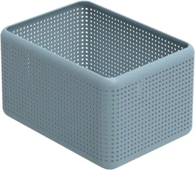 Produktbild von Famanu Aufbewahrungsbox 13 Liter, Kunststoff (recycelt), Blau - 32,5 x 24 x 18,8 cm