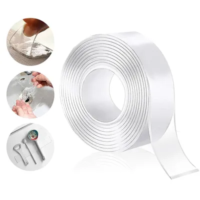 Produktbild von Doppelklebeband Nano Power Tape: Transparentes, ultrastarkes, doppelseitiges Klebeband