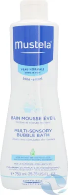 Produktbild von Mustela 3504105028350, Baby-Schaumbad, Flasche,  getestet, Hypoallergen, 750 ml