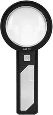 Produktbild von INF 5X lupa, otočná s LED světlem pro čtení, šperky, kontrolu    Černá