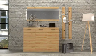 Productafbeelding van XORA Garderobepaneel, smal model, OHIO