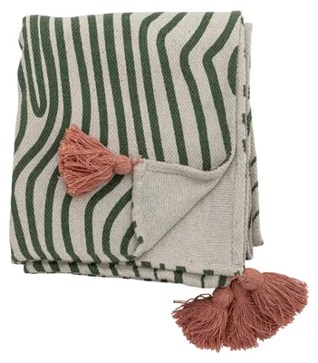 Produktbild von BLOOMINGVILLE | Woodsby Decke, Bunt, Mischfasern | L160xW130 cm | 82063447