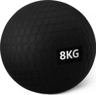 Productafbeelding van Amazon Basics – Medische bal voor training, 8 kg, zwart