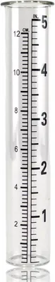 Produktbild von Ersatzglas für Regenmesser mit einem Durchmesser von 2,5 cm und einer Höhe von 14 cm