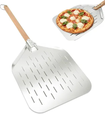Produktbild von Pizzaschieber - 40 x 30 cm - Edelstahl