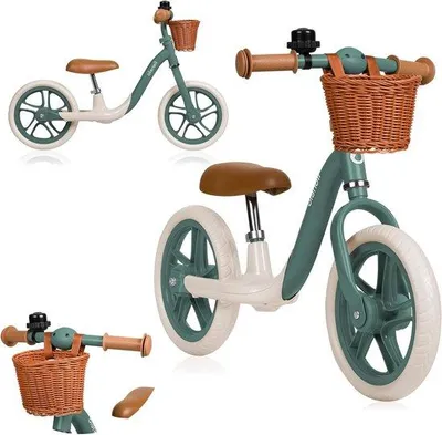Immagine prodotto di Balance bike per bambini - Senza pedali per 3 anni e fino a 30 kg - Sella e manubrio regolabili