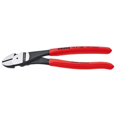 Immagine prodotto di Pinza a taglio laterale a leva 200 mm con impugnatura ergonomica Knipex | 4003773050483