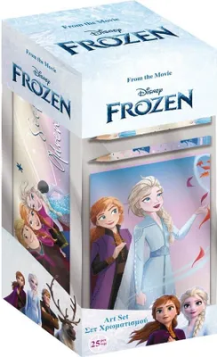Obrázek produktu pro Omalovánky s penálem Frozen – školní sada