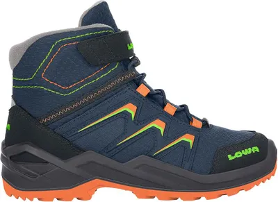 Produktbild von Lowa Kinder Maddox Warm GTX Mid Winterstiefel NAVY/ORANGE 25