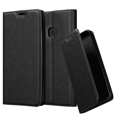 Obrázek produktu pro Cadorabo Case for Samsung Galaxy A40 Protective Case in Black Pouzdro na mobilní telefon s magnetickým zavíráním