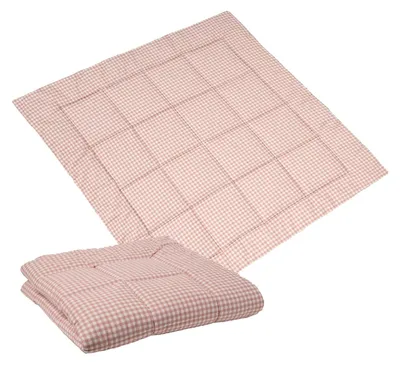 Productafbeelding van Babyspeelmat extra groot 120 x 120 cm - Opvouwbaar - Draagbaar - Veilig - 100% Katoen -  100 - Speelmat