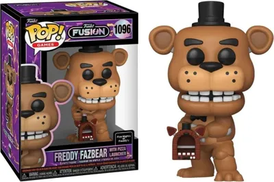 Produktbild von Funko POP! 1096 Games: Funko Fusion - Freddy Fazbear With Pizza Launcher