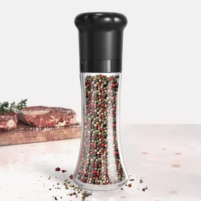 Produktbild von Schwarze traditionelle Salz-/Pfeffermühle | Maestro MR-1613-SCHWARZ