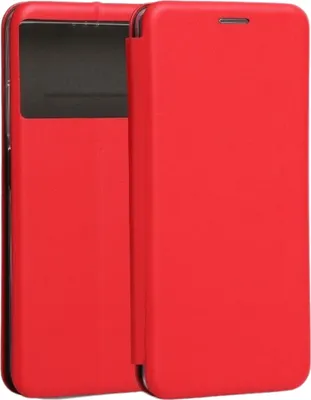 Produktbild von Beline Buchhülle Magnetisch Xiaomi Poco M5 Rot/Rot