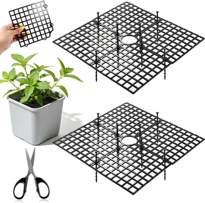 Produktbild von Pflanzenschutzgitter 30 cm, 2 Stücke, quadratisch, für Innen und Außen