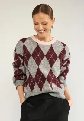 Produktbild von Nümph Nutikla 707317 Pullover, mittelgrau, Melange