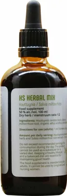 Produktbild von HS Kräutermischung Tinktur 1:2 (100ml)