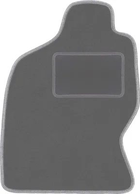 Image de Tapis de sol conducteur en velours graphite adapté au Nissan Terrano II (1993-2005, 0) – avec fixations – ajustement parfait