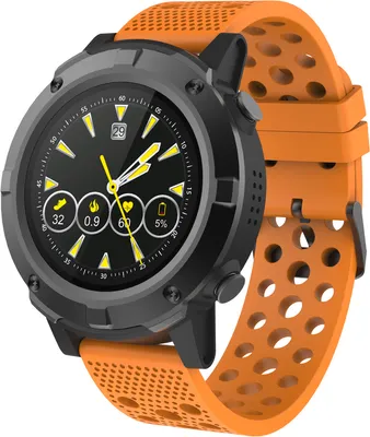 Produktbild von Denver Smartwatch SW-660, Bluetooth, GPS Funktion, Farbe: Orange