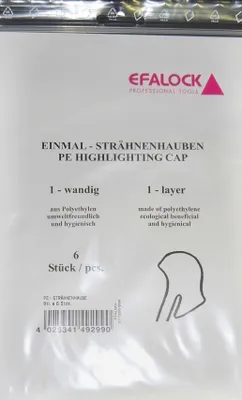 Produktbild von Efalock Einmal-Strähnenhauben 6 Stück