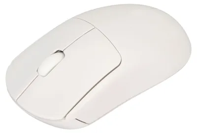 Obrázek produktu pro Bezdrátová herní myš 1200 DPI, 2,4 GHz, ergonomický tvar do dlaně, napájení z baterie, bezdrátová počítačová myš pro stolní počítače a notebooky, bílá