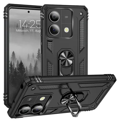 Produktbild von Armor Outdoor Handyhülle für Xiaomi Redmi Note 13 5G Handy Panzer Case Cover Schutzhülle Farbe: Schwarz